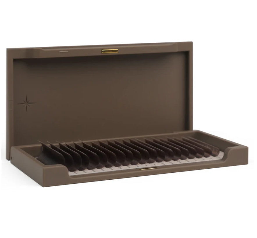 Brown Everything Lashes .03mm (20 Rows/Tray)