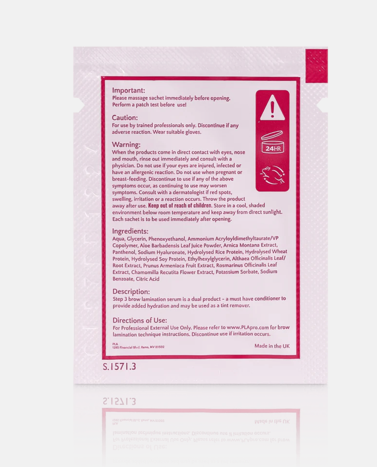 NEW PLA Brow Lamination 10 Shot Pack