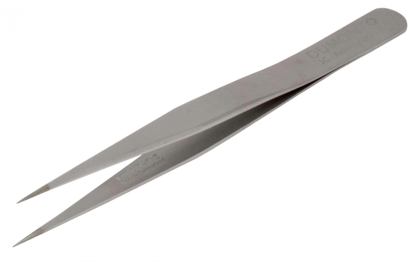 Dumont Diamond Dusted Straight Tweezer