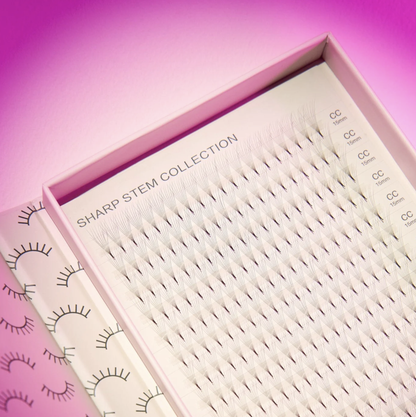 8D Sharp Stem Pre-Made Fans