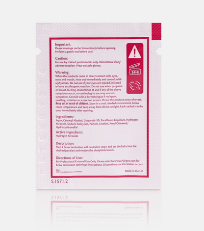 NEW PLA Brow Lamination 10 Shot Pack